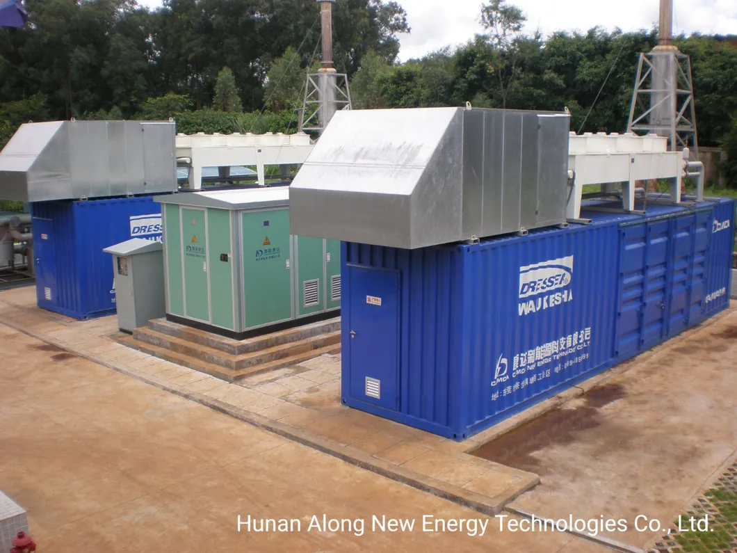 Landfill-Gas Purification and Power Plant