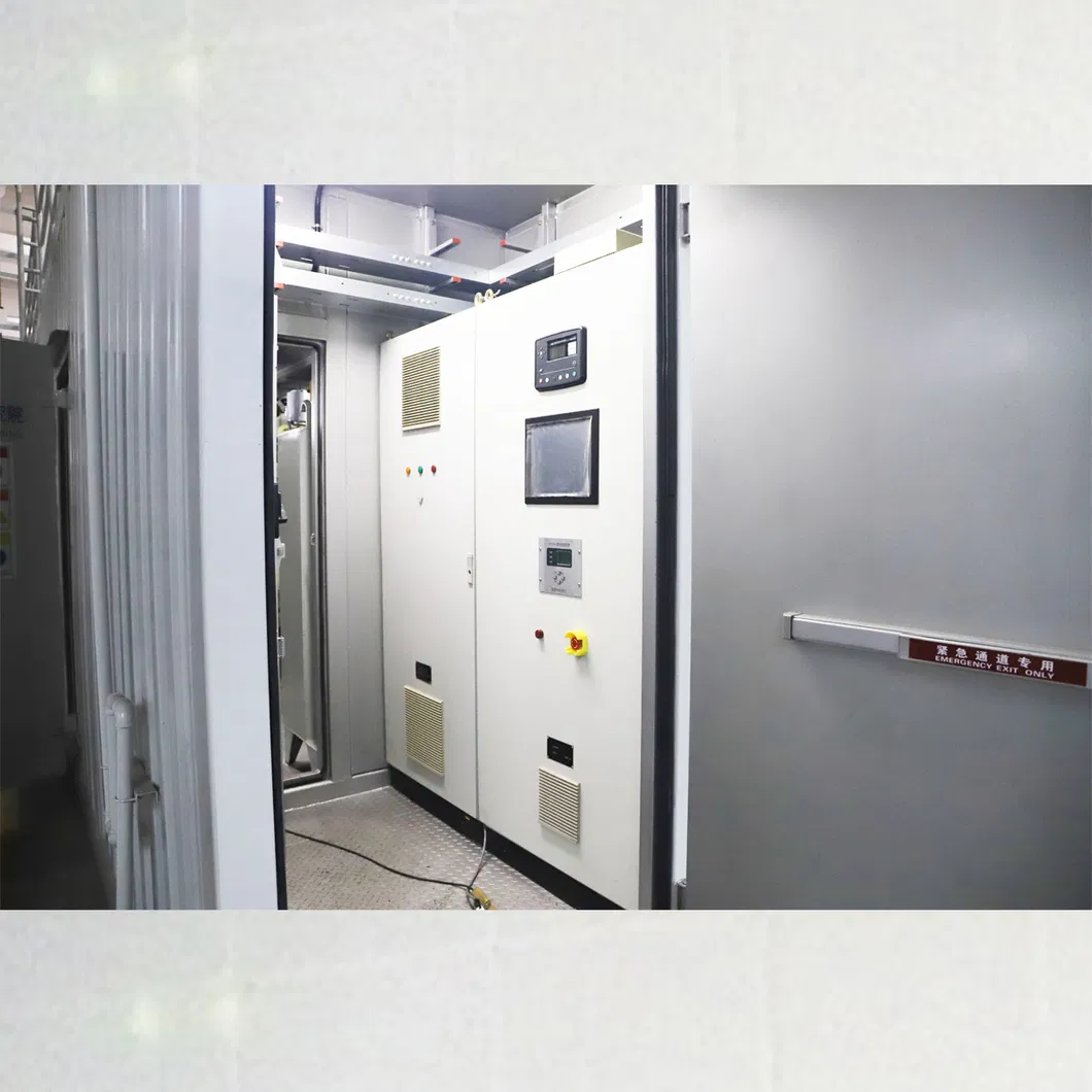 Liyu 1000kw Low Voltage 5%-30% Low Concentration Methane Gas Engine Generator Set