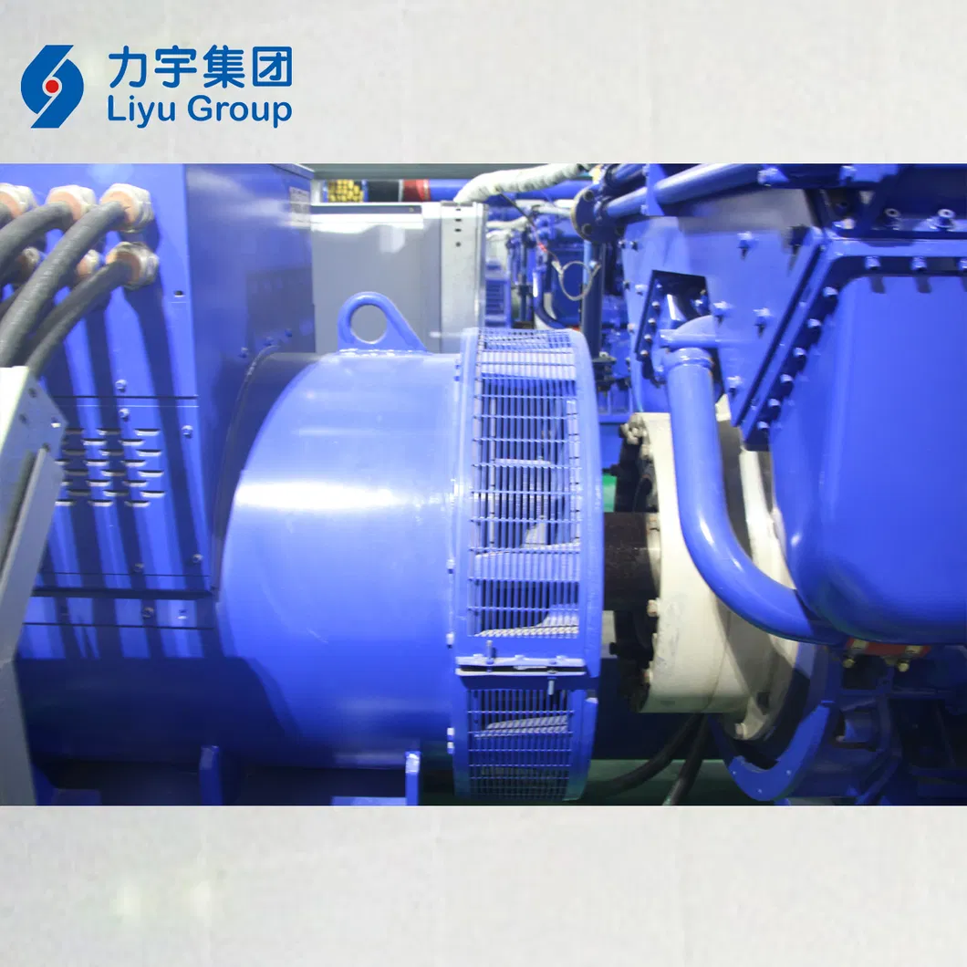 Liyu Distributed Power Plants 1500kw High Economic Efficiency and Availability LV High Concentration Methane Gas Energy Generator Set