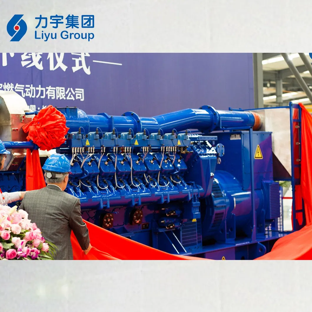 Liyu Distributed Power Plants 1500kw High Economic Efficiency and Availability LV High Concentration Methane Gas Energy Generator Set