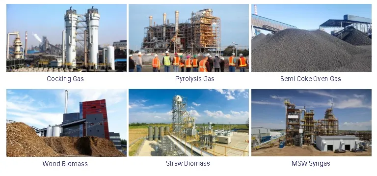 Lower Cost Alternative of Natural Gas Coal Gas Syngas Generator for Glass Ware Factory