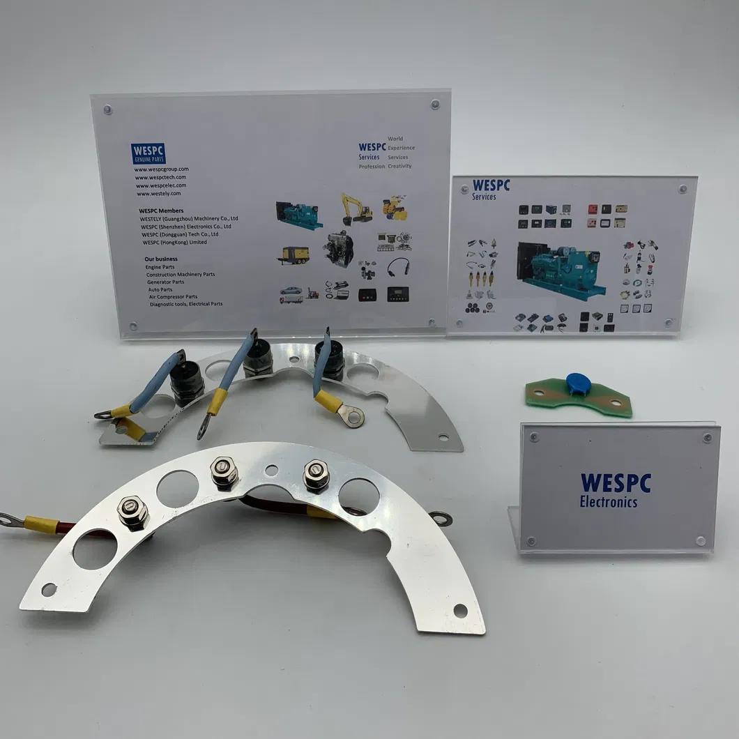 Lsa46.2 Rectifier Original Ls Generator Lsa46 Sereise with 6 PCS Diodes 1 PC Varistor Lsa461-9-01 and 2PCS Plates Supplied by Wespc Electrnoics
