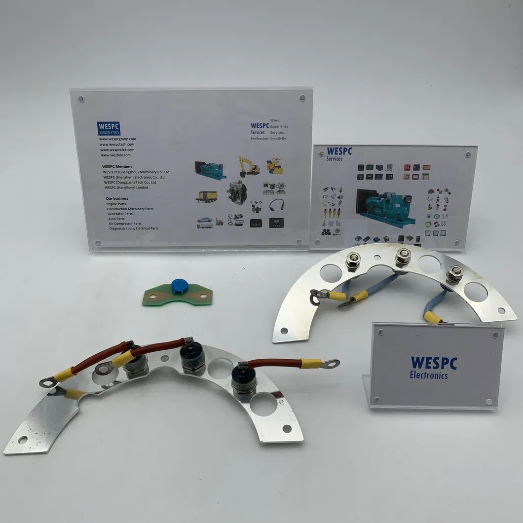 Lsa46.2 Rectifier Original Ls Generator Lsa46 Sereise with 6 PCS Diodes 1 PC Varistor Lsa461-9-01 and 2PCS Plates Supplied by Wespc Electrnoics