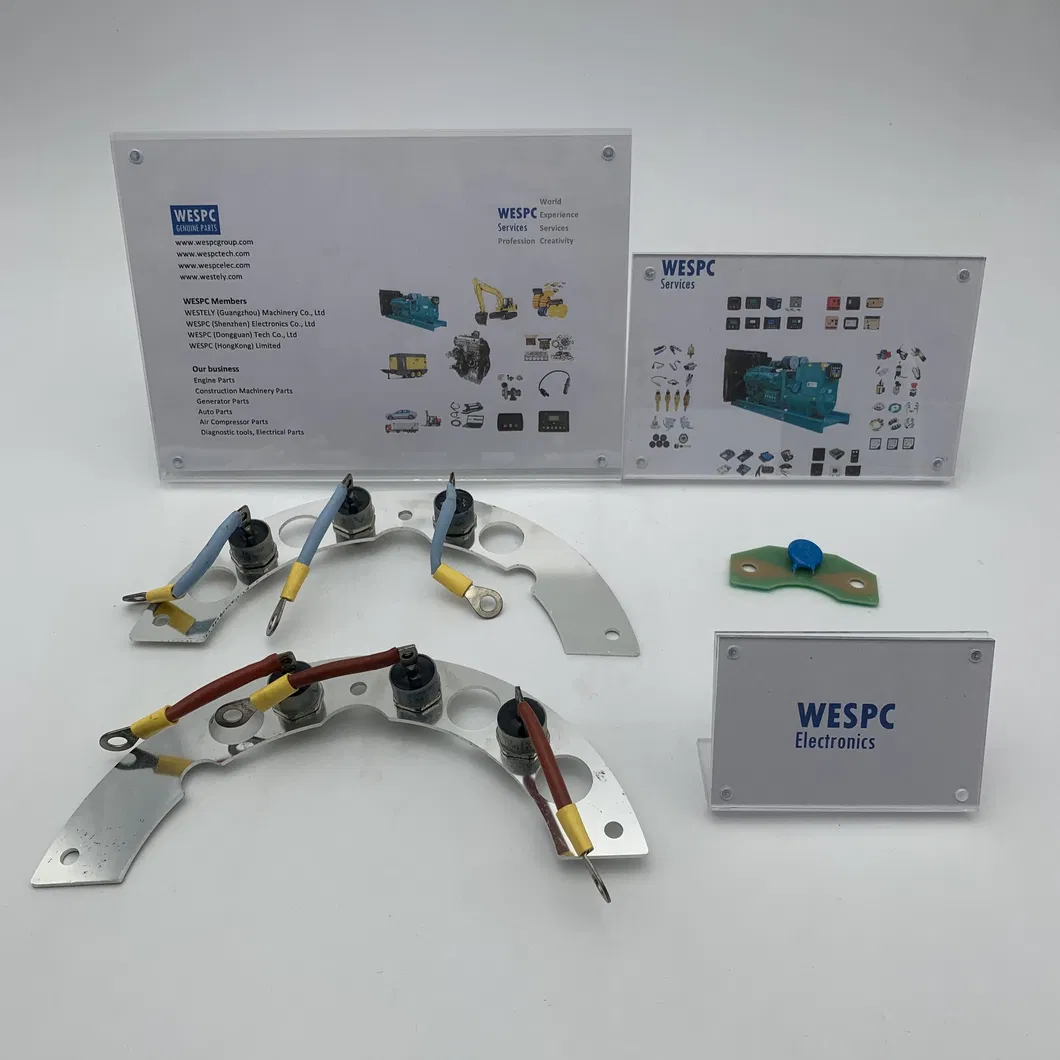 Lsa46.2 Rectifier Original Ls Generator Lsa46 Sereise with 6 PCS Diodes 1 PC Varistor Lsa461-9-01 and 2PCS Plates Supplied by Wespc Electrnoics