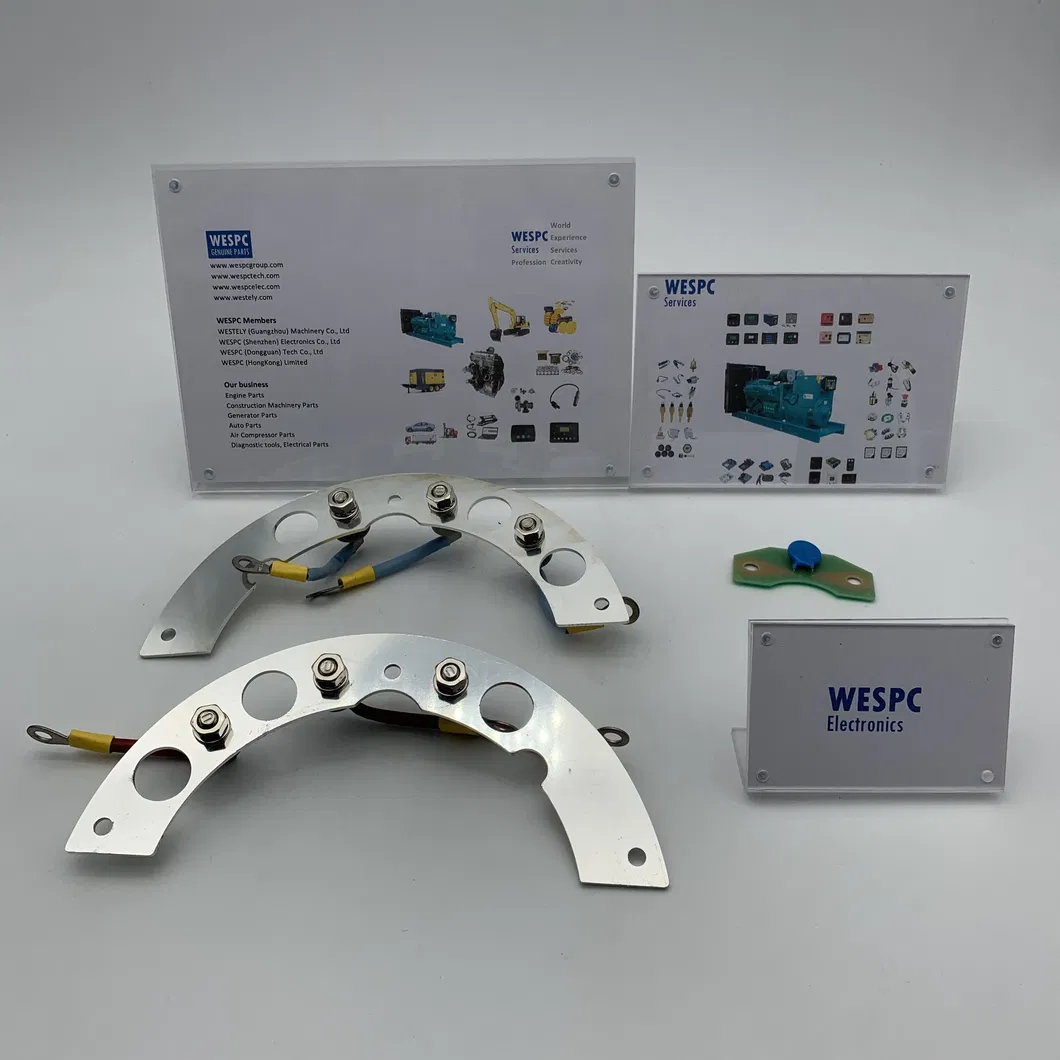 Lsa46.2 Rectifier Original Ls Generator Lsa46 Sereise with 6 PCS Diodes 1 PC Varistor Lsa461-9-01 and 2PCS Plates Supplied by Wespc Electrnoics