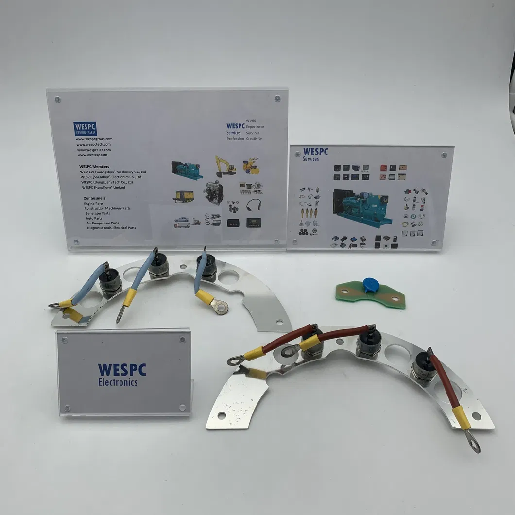 Lsa46.2 Rectifier Original Ls Generator Lsa46 Sereise with 6 PCS Diodes 1 PC Varistor Lsa461-9-01 and 2PCS Plates Supplied by Wespc Electrnoics