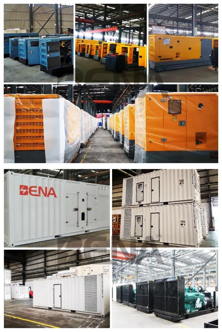New Arrival Standby Electrical/Electrica Power Genset Open Type Cummins 30kw 40kVA 50kVA Fixed Land Use Ordinary Water-Cooled Diesel Generator