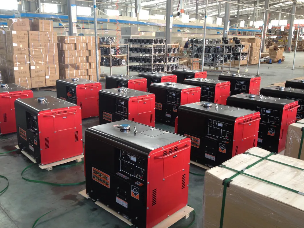 New Design Compact Structure Mobile Jd6500se Generator Diesel 6.5kw Groupe Electrogene Generator