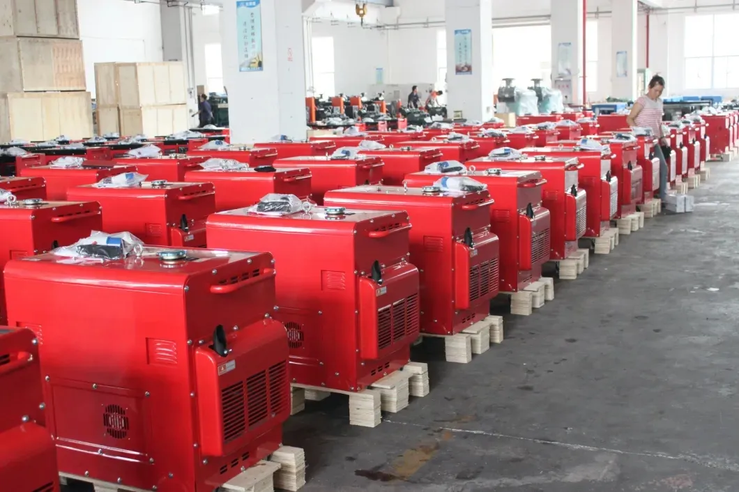 New Design Compact Structure Mobile Jd6500se Generator Diesel 6.5kw Groupe Electrogene Generator