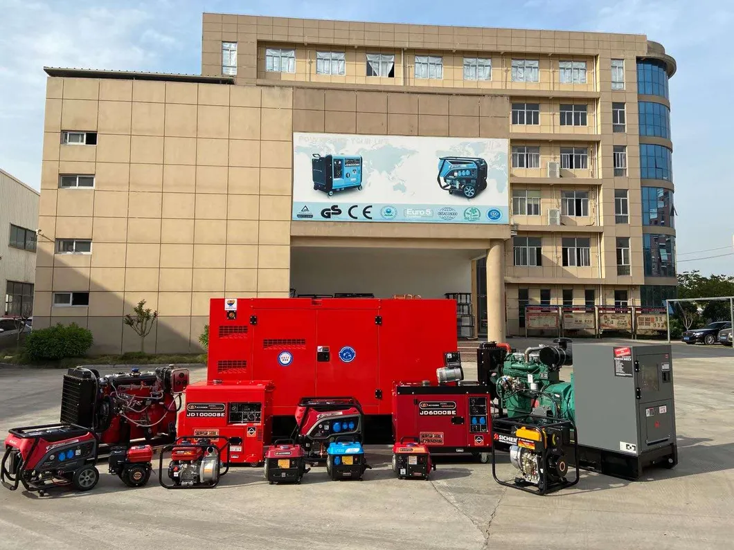 New Design Compact Structure Mobile Jd6500se Generator Diesel 6.5kw Groupe Electrogene Generator