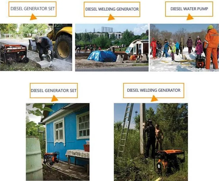 New Type Super Silent Diesel Generator 6kw