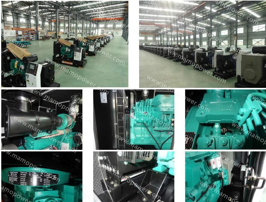 OEM Factory Direct Sale Diesel Engine 6ltaa8.9-G2 180kw/225kVA 200kw/250 Power Electric Genset Generator