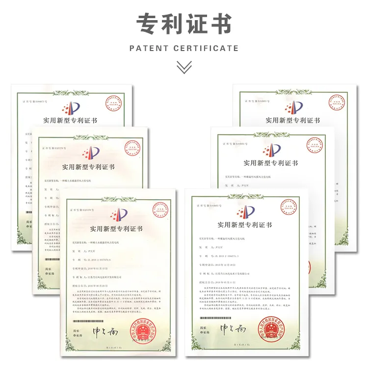 off Grid System 500W Wind Turbine Generator (Wind Turbine 100W-20KW)