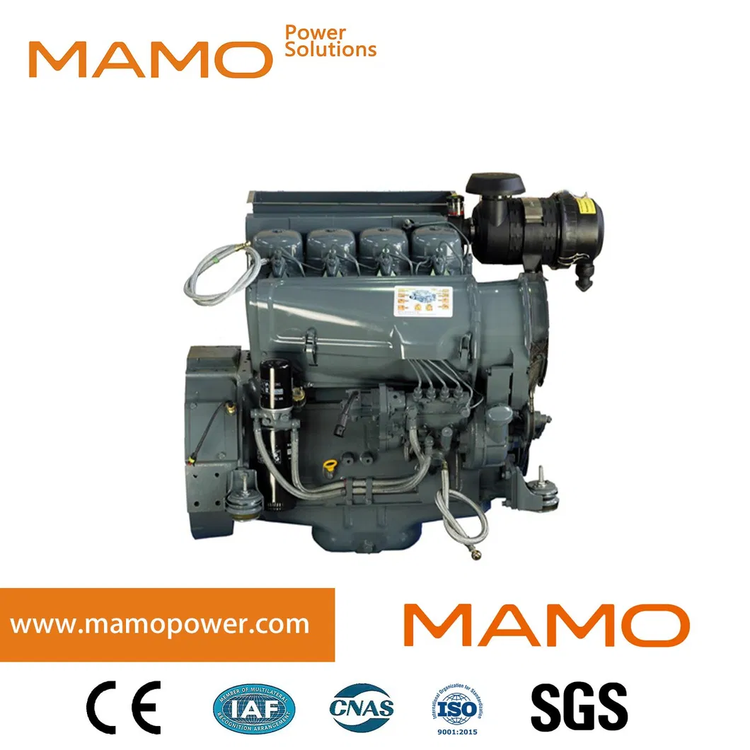 Open/Silent Aircooled Diesel Engine 32kw F4l912 33kVA 26kw Prime 30kVA 24kw Standby Power Electric Diesel Genset Generator Set