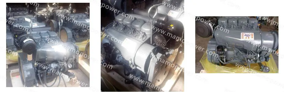 Open/Silent Aircooled Diesel Engine 32kw F4l912 33kVA 26kw Prime 30kVA 24kw Standby Power Electric Diesel Genset Generator Set