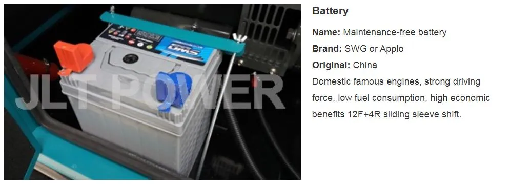 Open Type Diesel Power Genset for Sale Made by Jlt Power