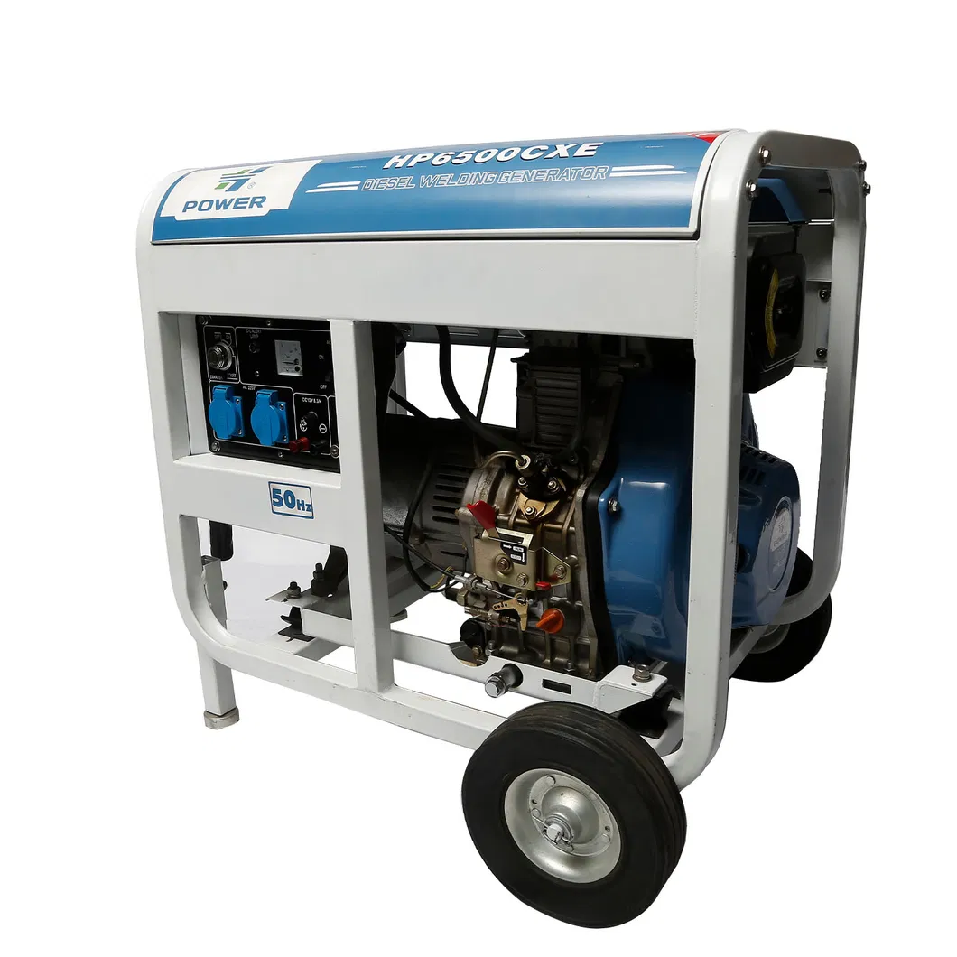 Open Type Silent Type 3 Phase 6.5kVA 7kVA Diesel Generator Set with Full Power on The Single Phase Outlet