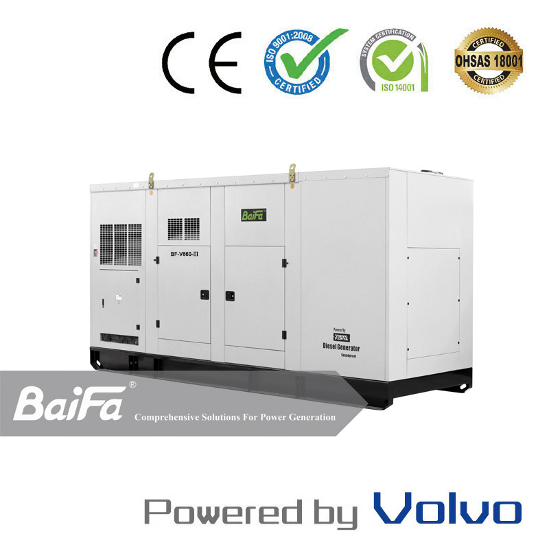 Original Tad1642ge Diesel Engine Power 528kw/ 670kVA Volvo Diesel Generator with Stamford Alternator Genset Factory