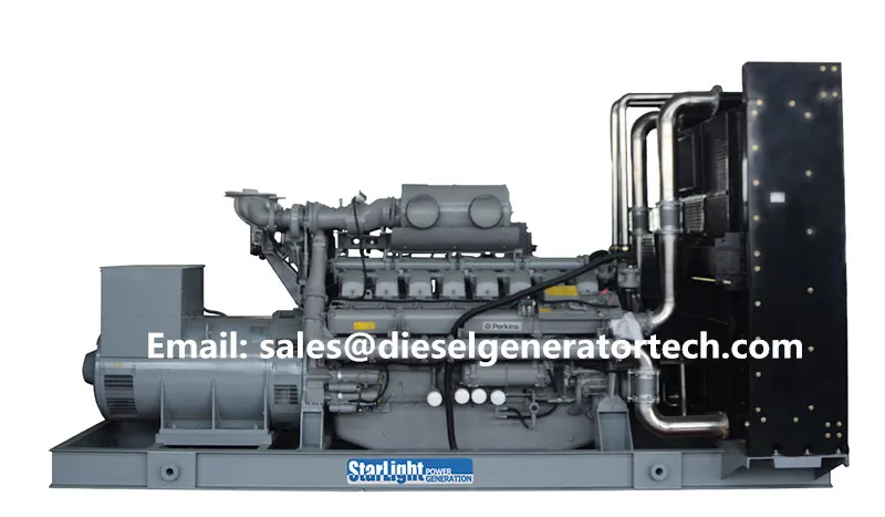 Perkins Generator 200kw Diesel Generator with 50 Centigrade Radiator
