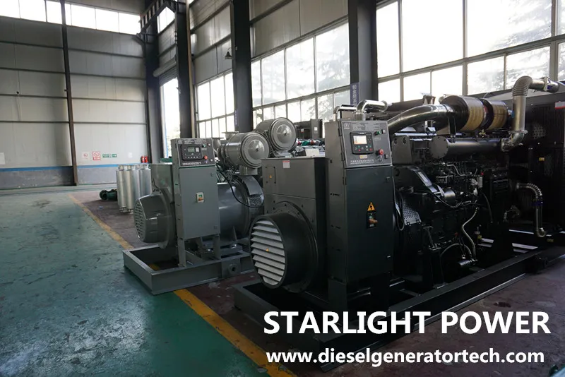 Perkins Generator 200kw Diesel Generator with 50 Centigrade Radiator