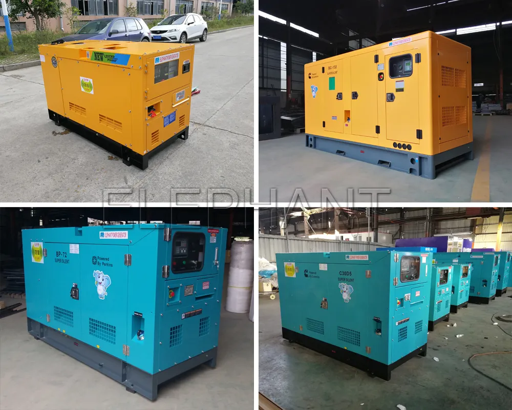 Power by UK Engine 160kw 200kVA Open or Soundproof Type Generator