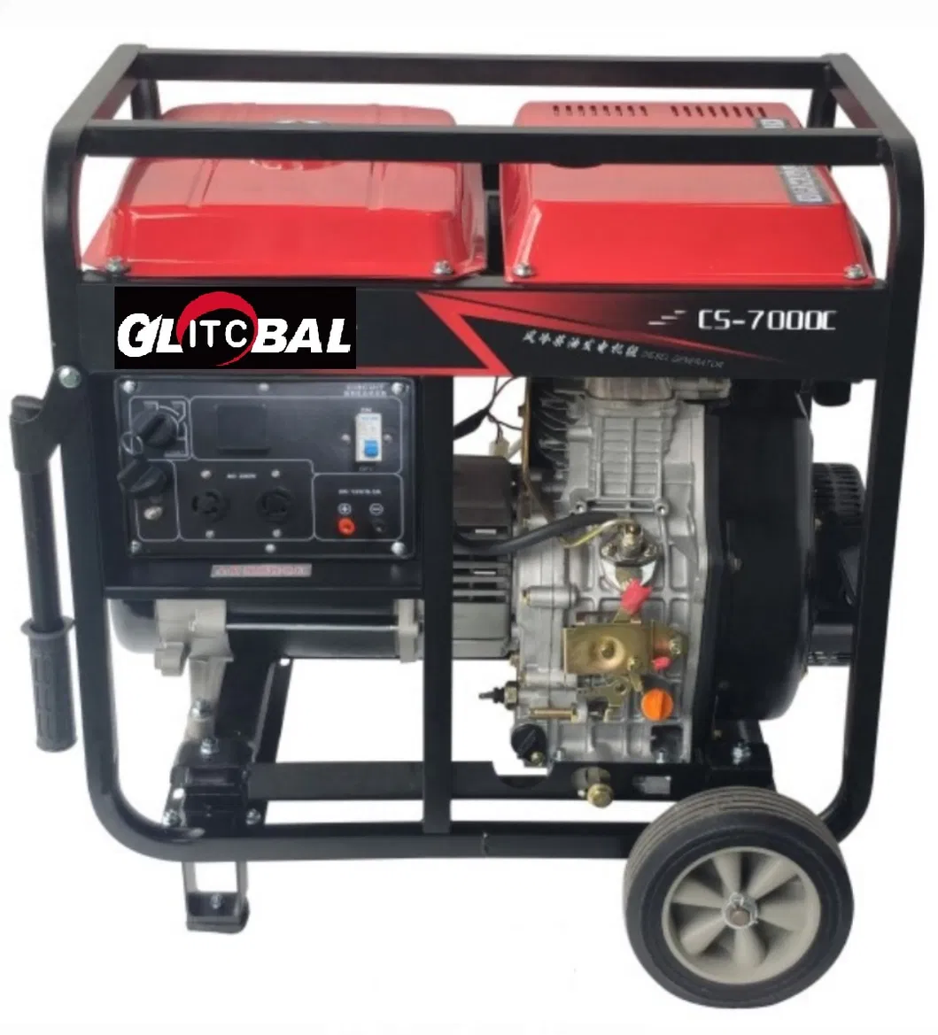 Professional Item-5.5kw Diesel Engine Generators Set-Power Source Machine Tools