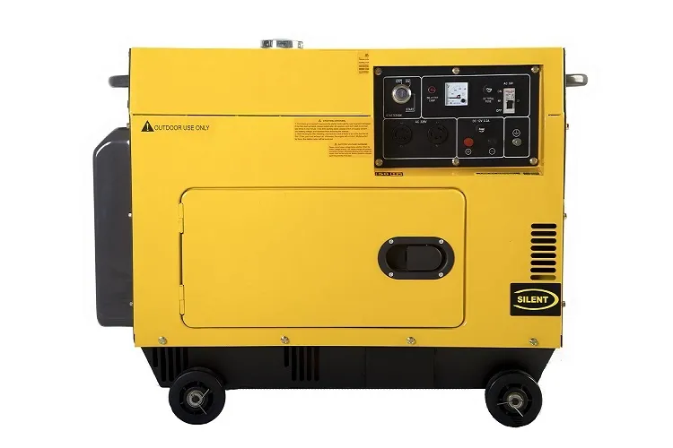Shanghai Portable 28kVA Diesel Generator with Super Silent Engine