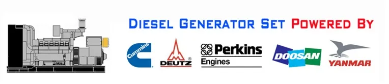 Silent 50kVA AC Rotating Exciter Cummins Spare Parts Genset for Sale