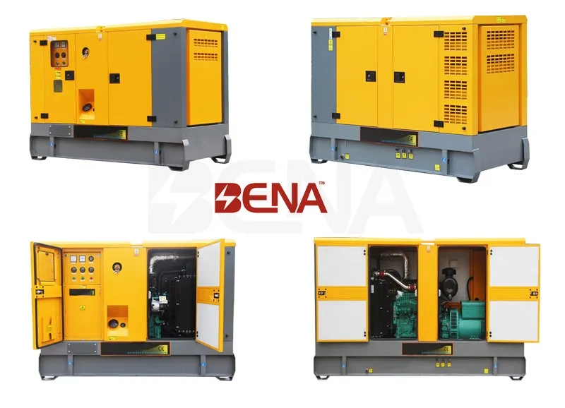 Silent 50kVA AC Rotating Exciter Cummins Spare Parts Genset for Sale