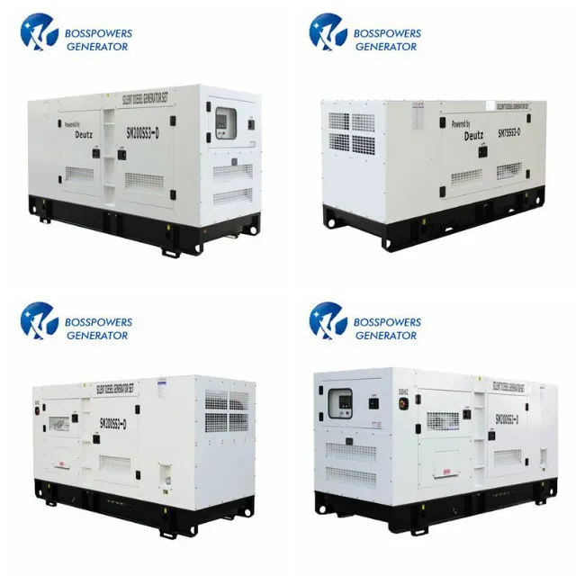 Silent Type 64kVA Single Phase Soundproof Electric Power Water Cooled Small Industrial Diesel Genset