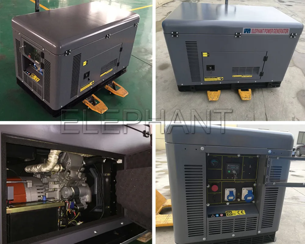 Silent Type Cheap Price 40kw/50kVA Quiet Silent AC Three Phase Diesele Generator