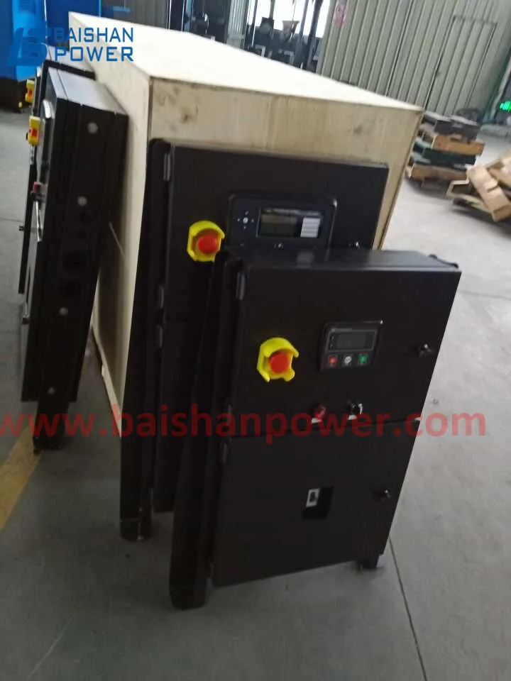 Silent Type Generator Super Critical Grade Muffler for Generator Set Exhaust Systems 15-25 Kw 10kVA 100kVA 300kVA to 1000kVA Genset Use Gensets Power Generator
