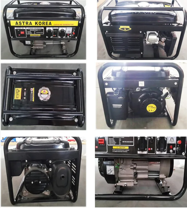 Single Phase 5500W 5.5kw Power Generator Petrol