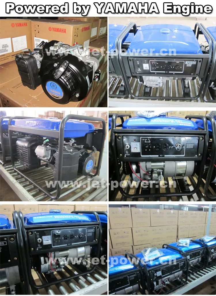 Single Phase 5500W 5.5kw Power Generator Petrol