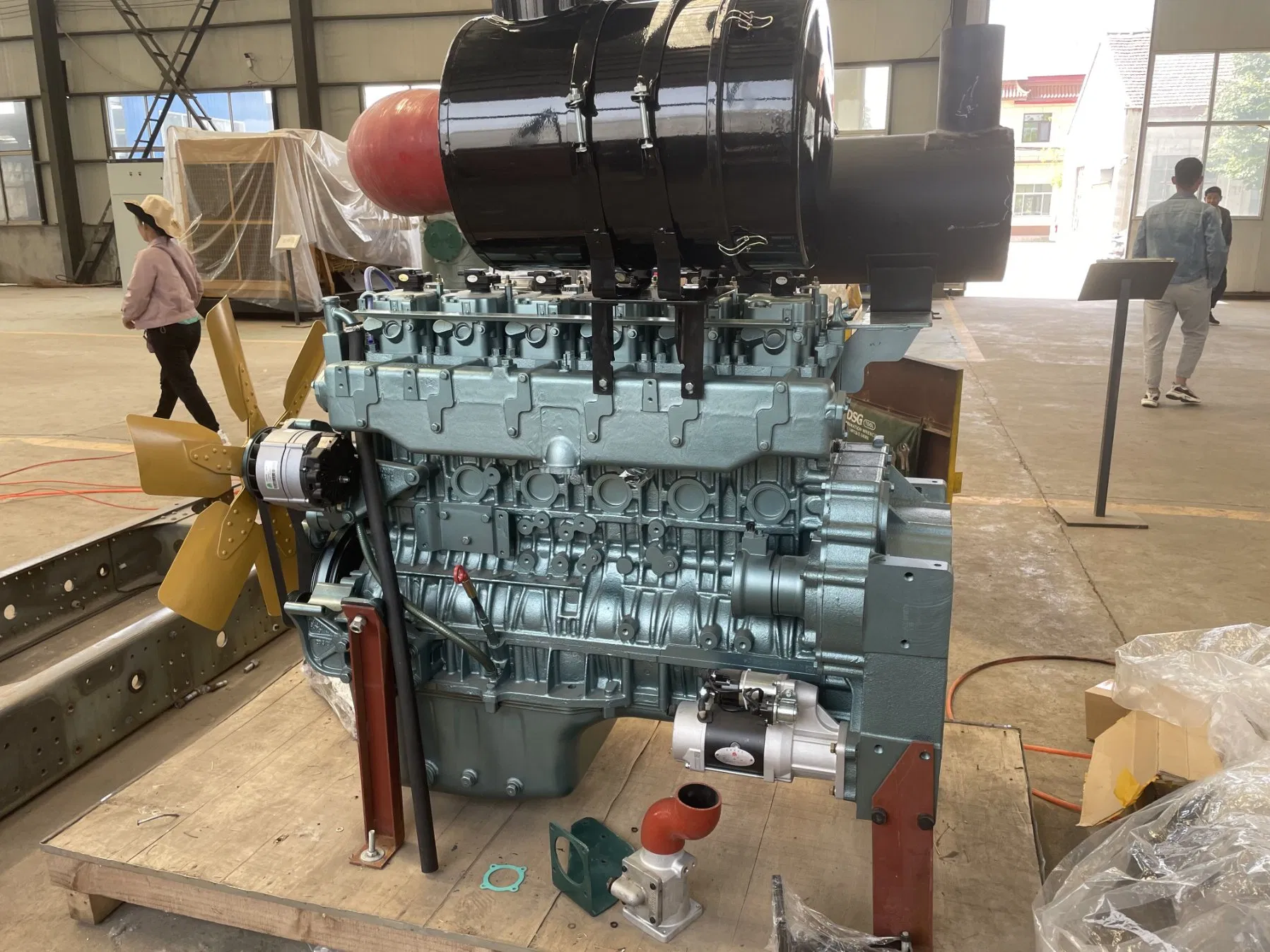 Sinotruk Fuqiang Power 180kw Natural Gas Generator