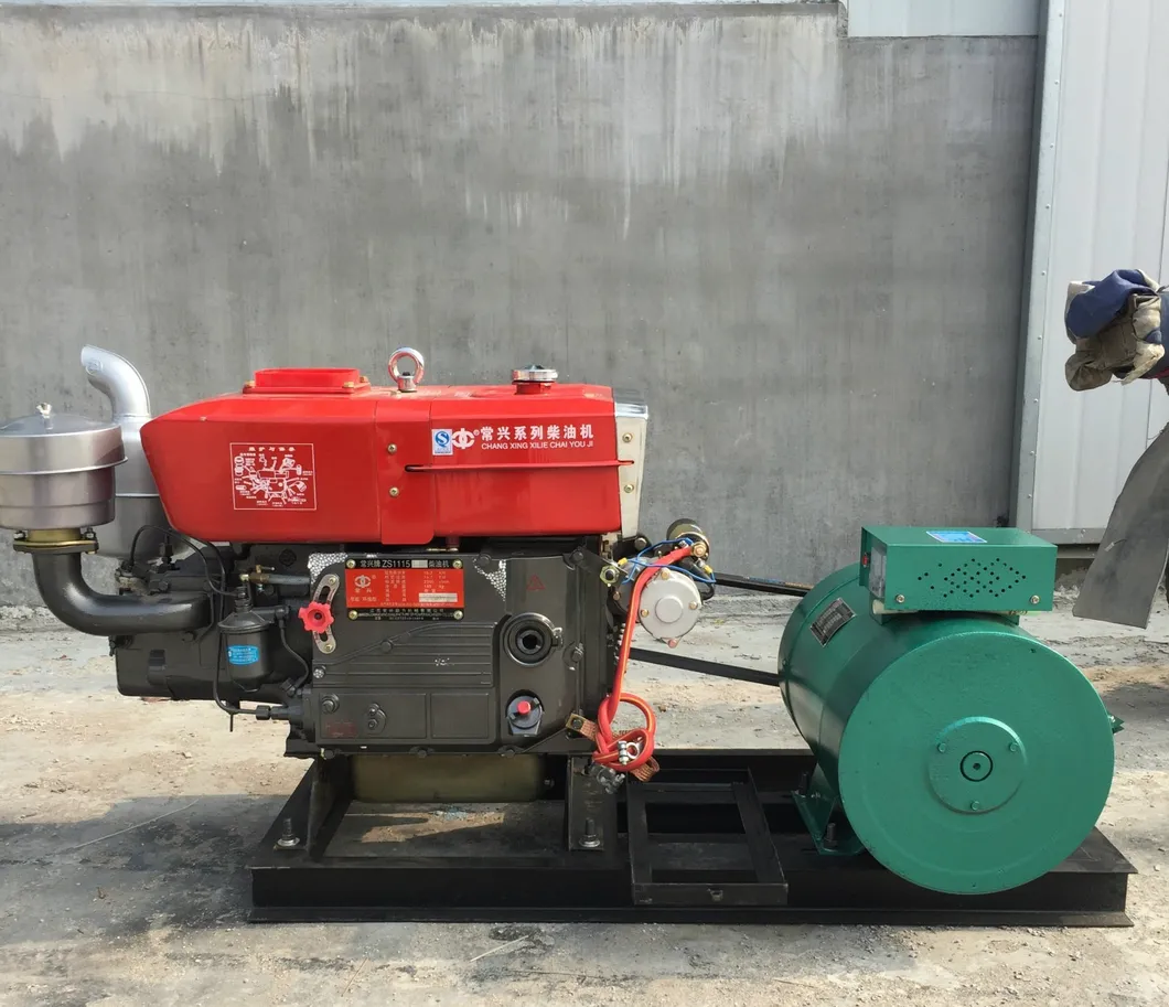 Small 10kw Single Cylinder Water Cooled Electric Start Diesel Generator