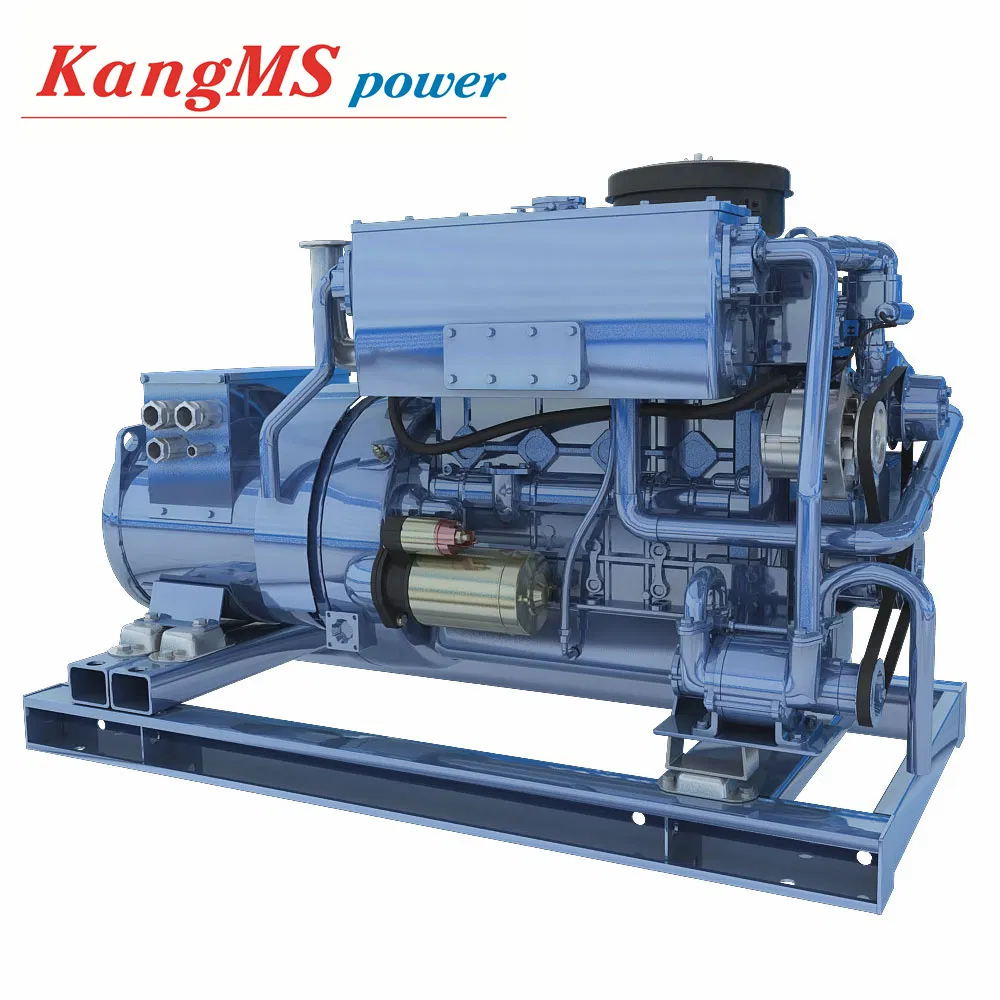 Small Marine Diesel Diesel Generator Set 24kw 33HP Marine Diesel Generator for Boat