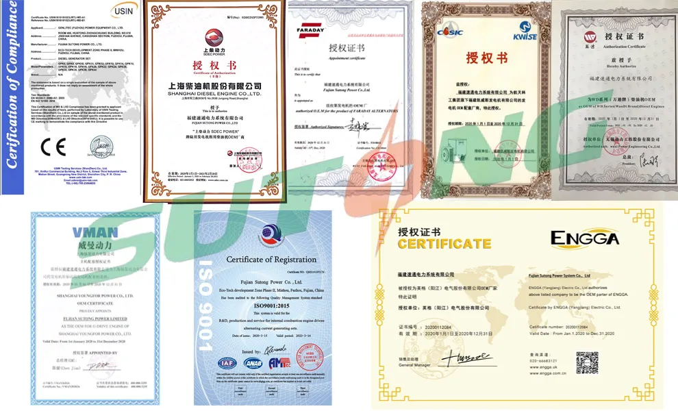 Small Power 12.5kVA 10kw Original Caterpillar De13.5e Diesel Generator with EU Stage Iiia Emissions Compliant