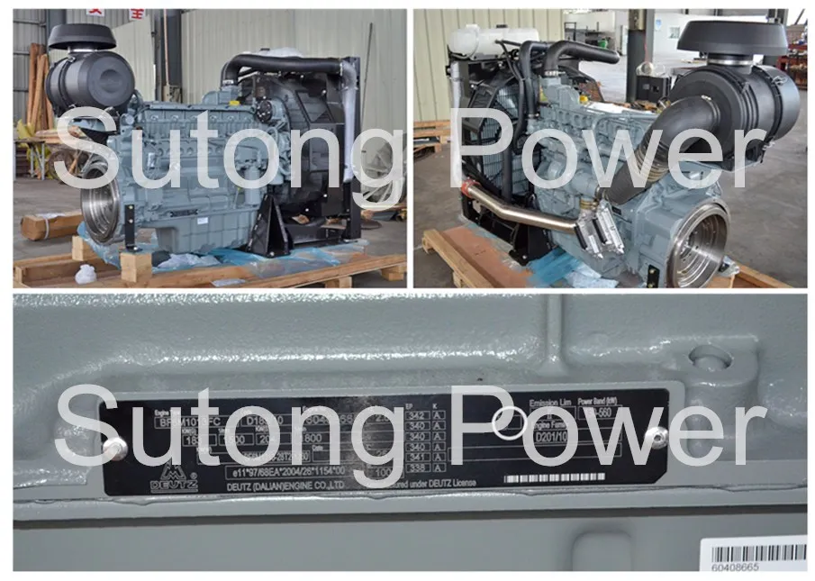 Standby Power Open Frame Type Genuine Beinei Deutz 80kw 100kVA Diesel Generator