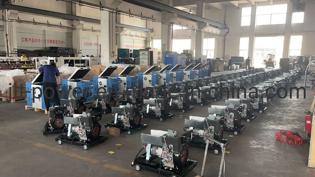 Super Silent Jlt Factory Directly Offer 7kVA 7kw 7kv 7000W 1100 Diesel Engine Powered Portable Silent Diesel Generator