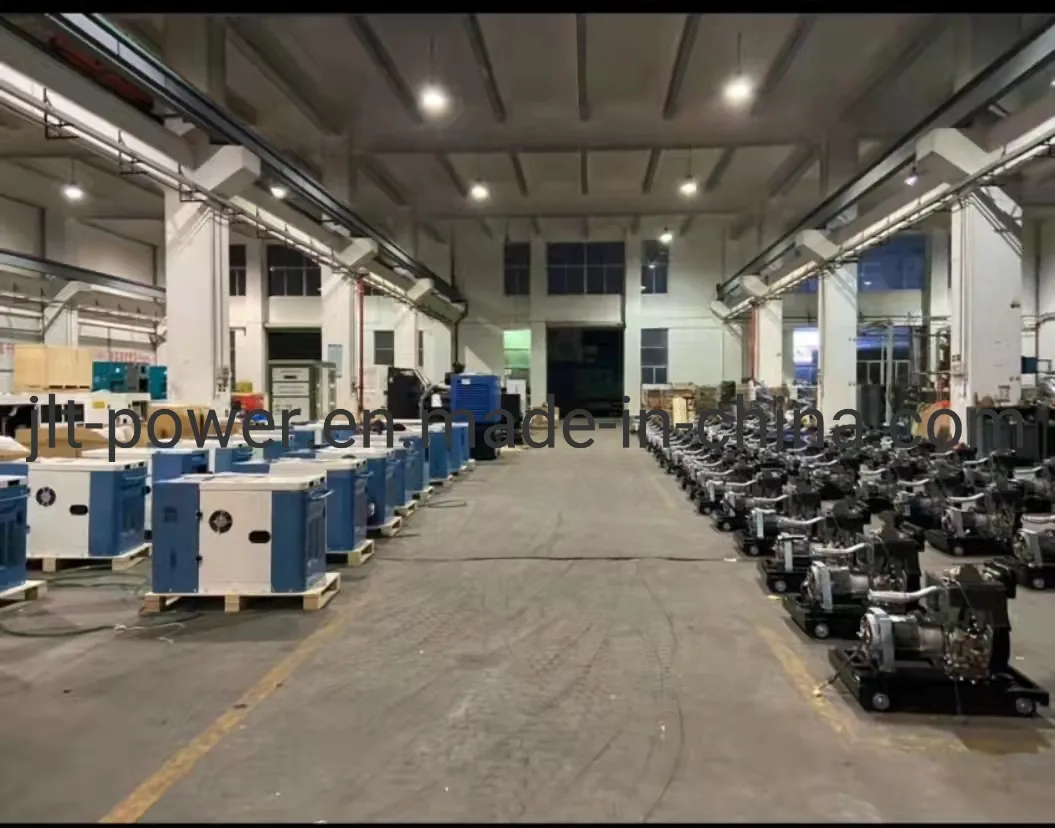 Super Silent Jlt Factory Directly Offer 7kVA 7kw 7kv 7000W 1100 Diesel Engine Powered Portable Silent Diesel Generator