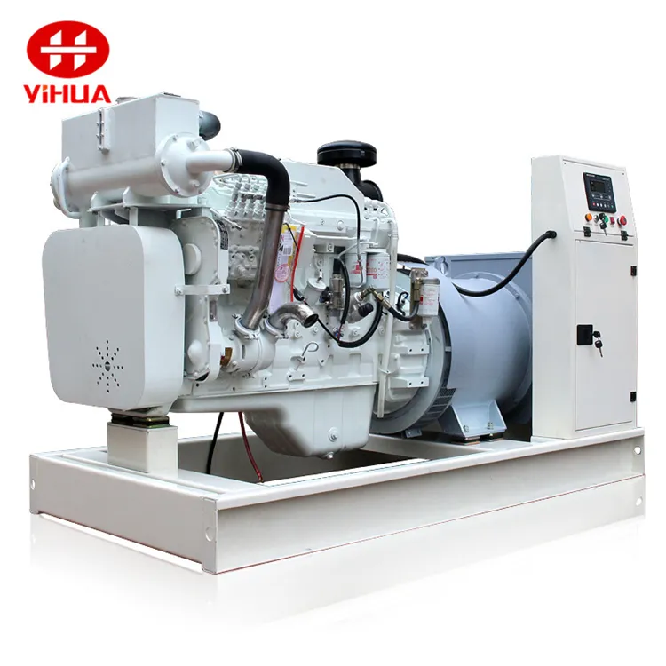 Us Brand! Cum-Min 62.5kVA/50kw 63kVA Ccfj Open Type Marine Diesel Generator