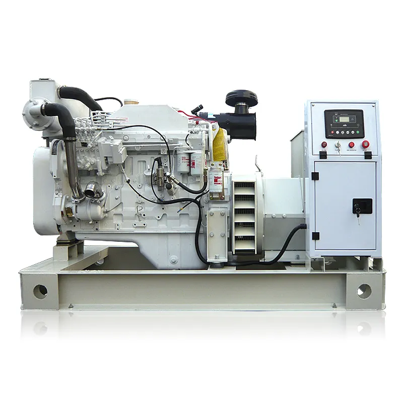 Us Brand! Cum-Min 62.5kVA/50kw 63kVA Ccfj Open Type Marine Diesel Generator