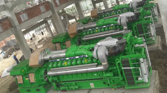 Used Jenbacher Biogas Generator Set Second Hand Jms320GS CHP