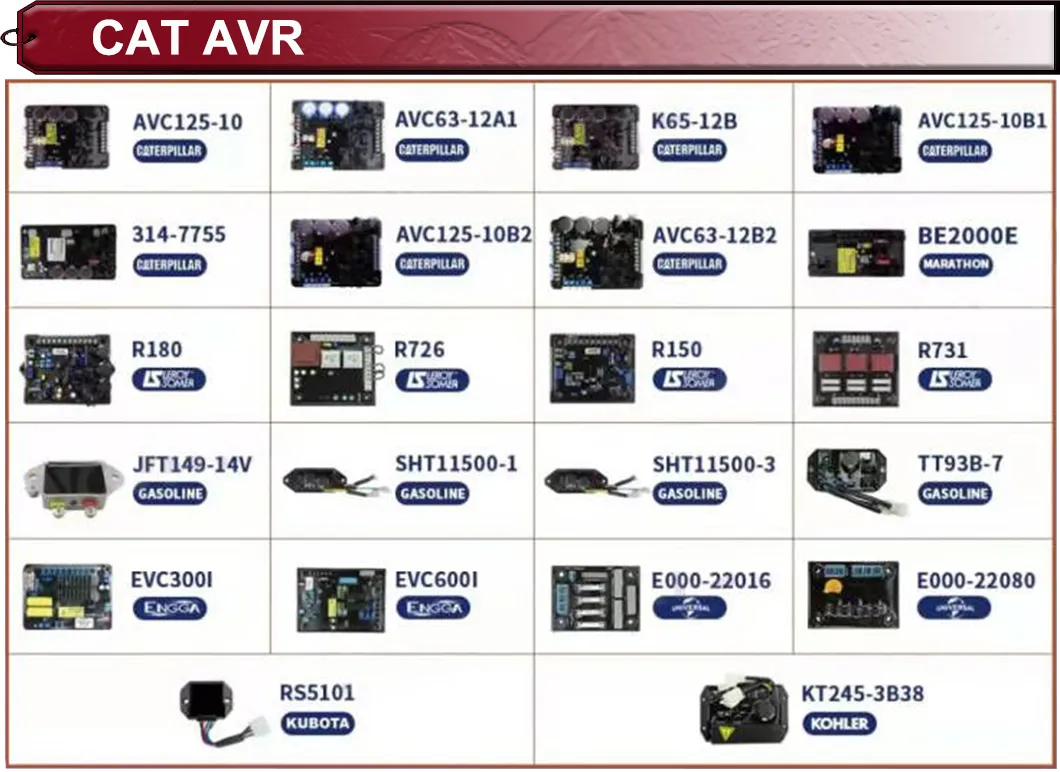 Vr6 Automatic Voltage Regulator for Diesel Genset AVR