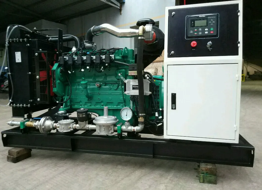 Water Cooled Gas Engine Nt855g-G240 200kw 250kVA Biogas Generator Set