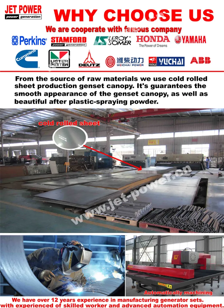 Wholesale Water-Cooled 1500/1800rpm Small Silent 10 kVA Diesel Generator