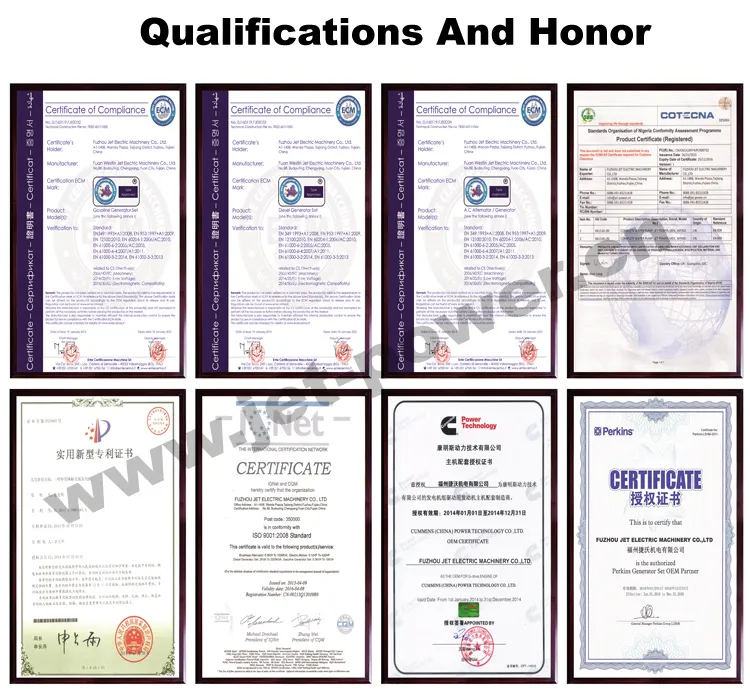 Wholesale Water-Cooled 1500/1800rpm Small Silent 10 kVA Diesel Generator