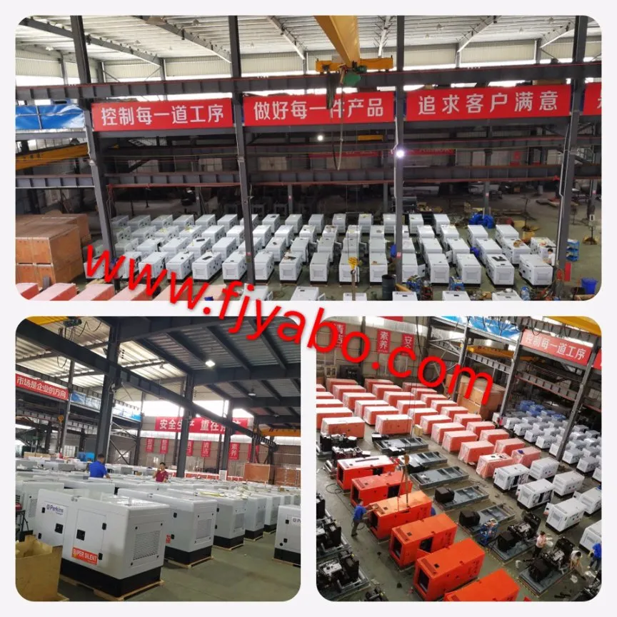 Yabo 10kw Yanmar Diesel Generator Set with Soundproof